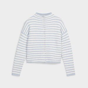 NWOT Simon’s Striped Funnel Neck Sweater. Size 2 (M/L)